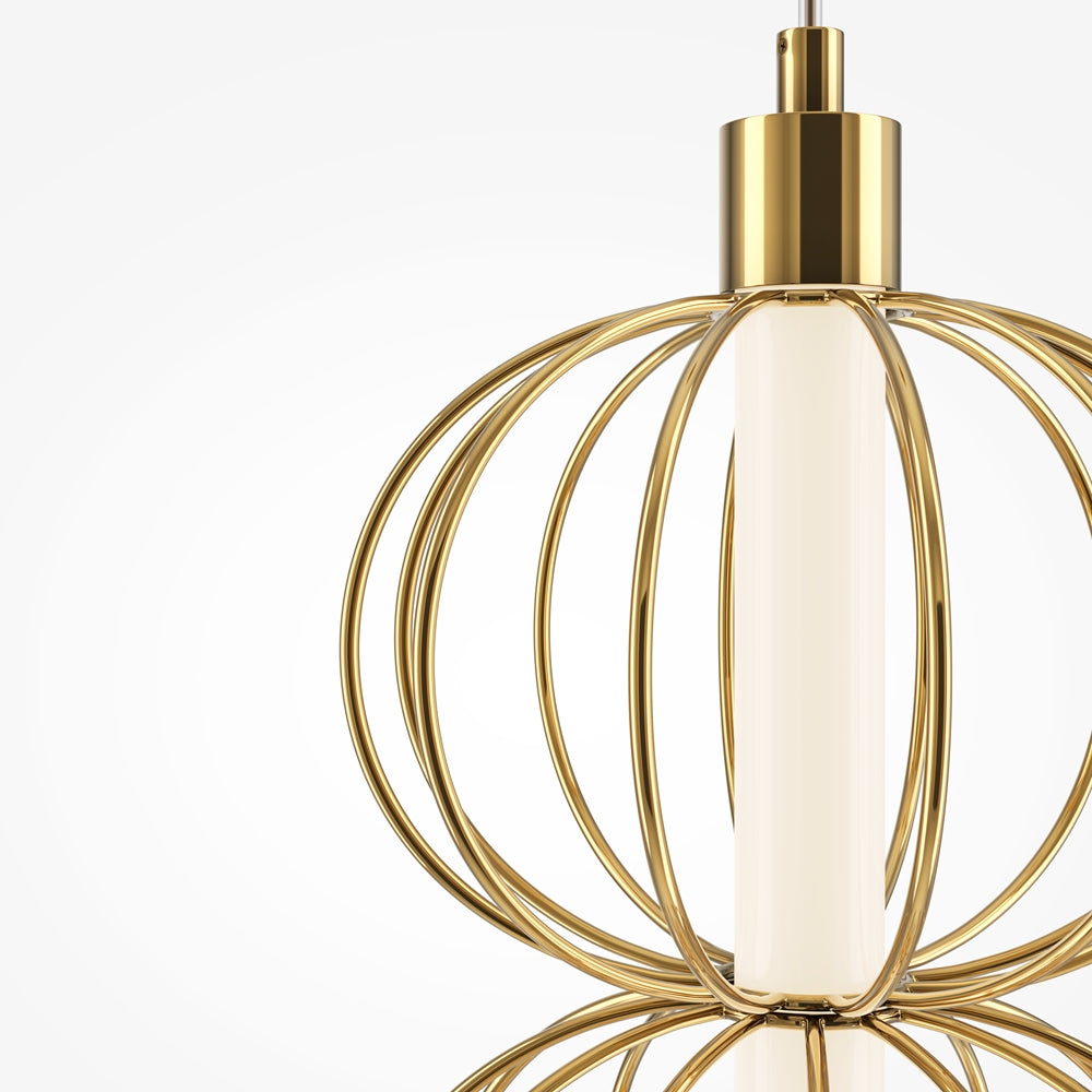 Lustra moderna led Golden Cage by Maytoni