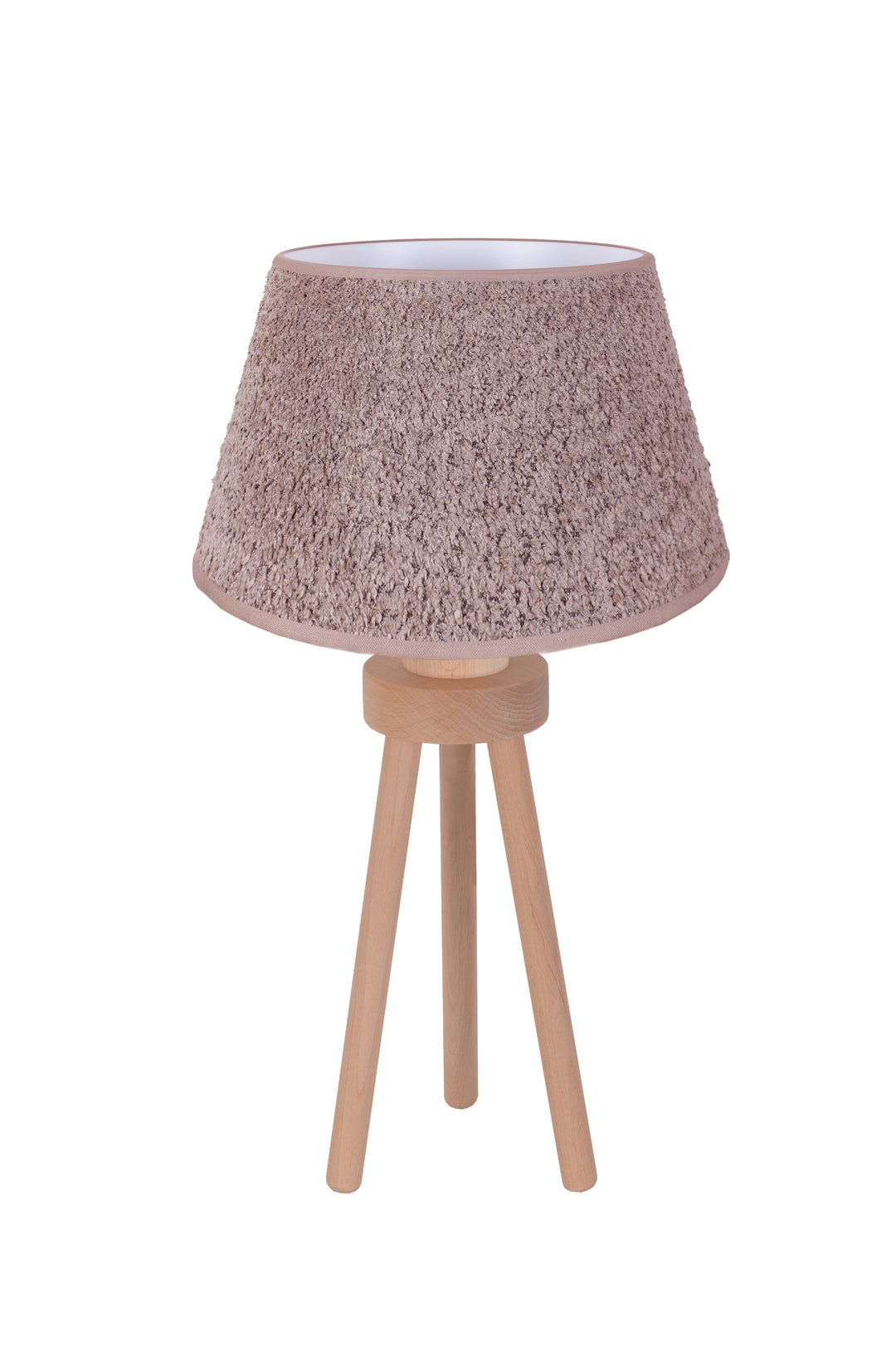 Lampa de masa cu abajur din stofa Boucle by Duolla