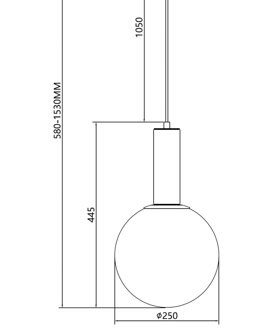 Pendul baza roz abajur alb mat RAINBOW MAXLIGHT P0691