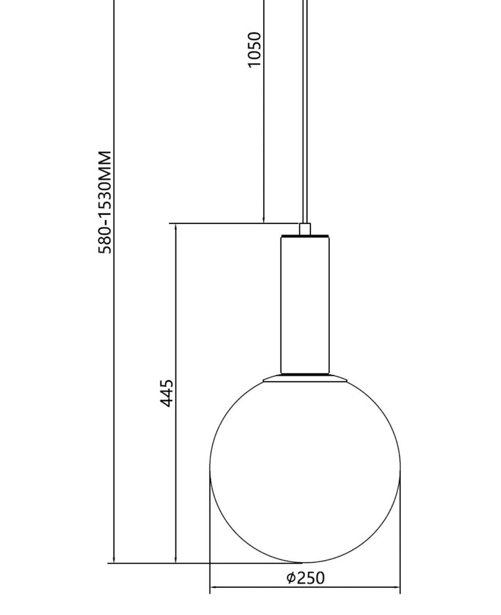 Pendul baza roz abajur alb mat RAINBOW MAXLIGHT P0691