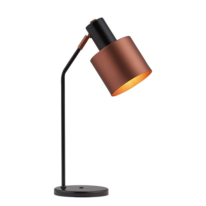 Lampa de masa in culoarea cuprului Dexter by Viokef