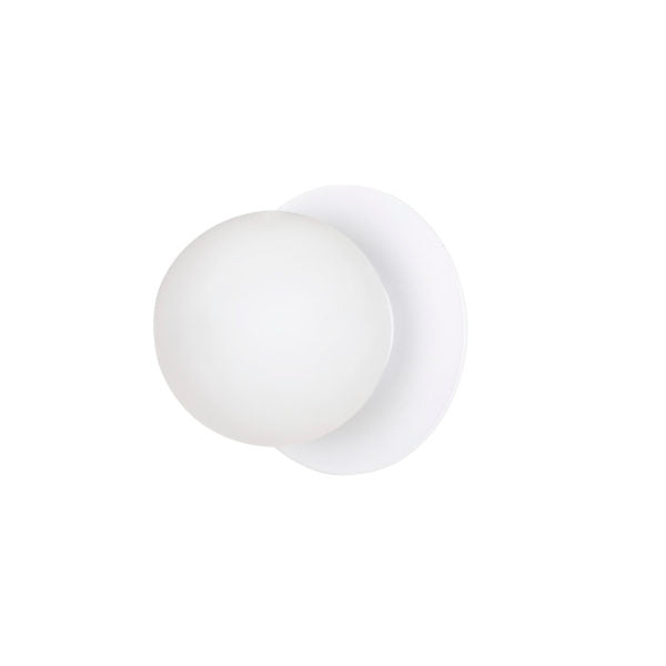 Aplica de perete MINERVA K1 alba