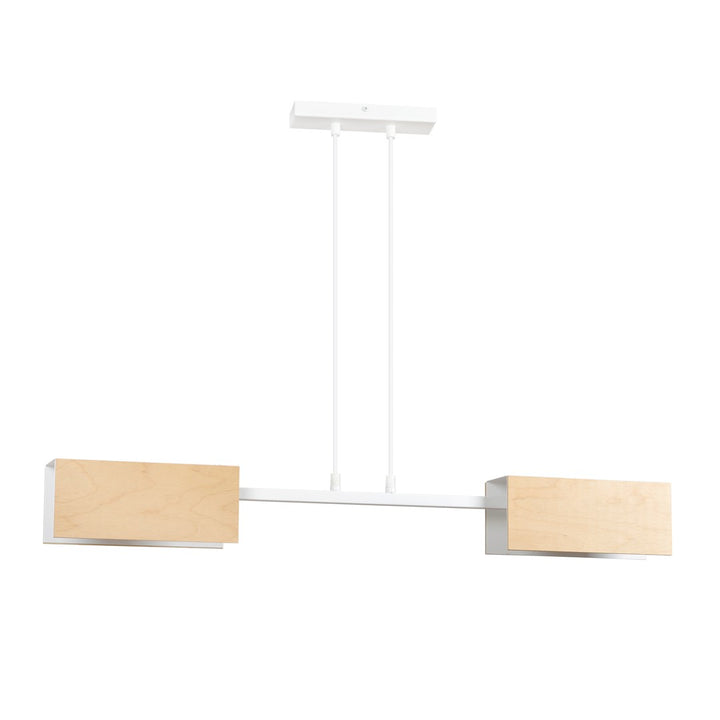 Lustra suspendata ZAPER 2 alba