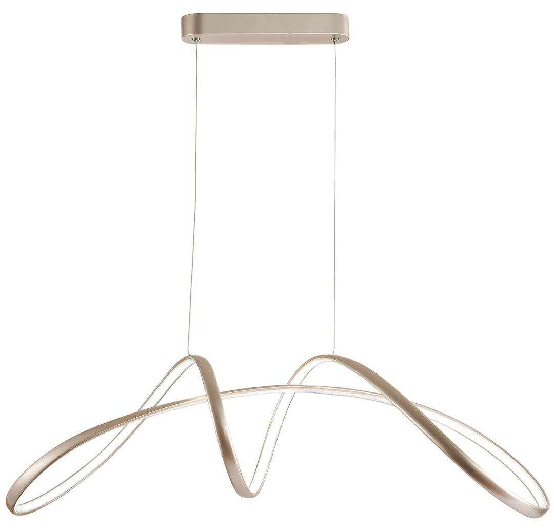 Lustra led cu design modern minimalist Caprice by Viokef
