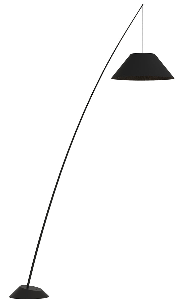 Lampadar minimalist negru Rod by Viokef