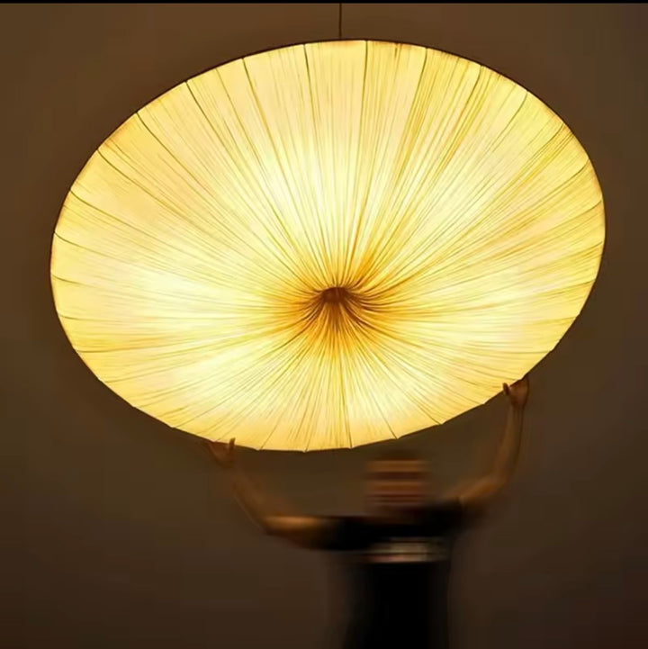 Lustra de design din panza Luma