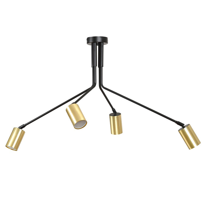 Lustra cu 4 lumini VERNO 4 BLACK