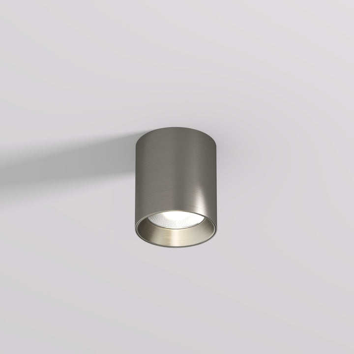 Spot LED aplicat 10W Shine Tube nichel inchis