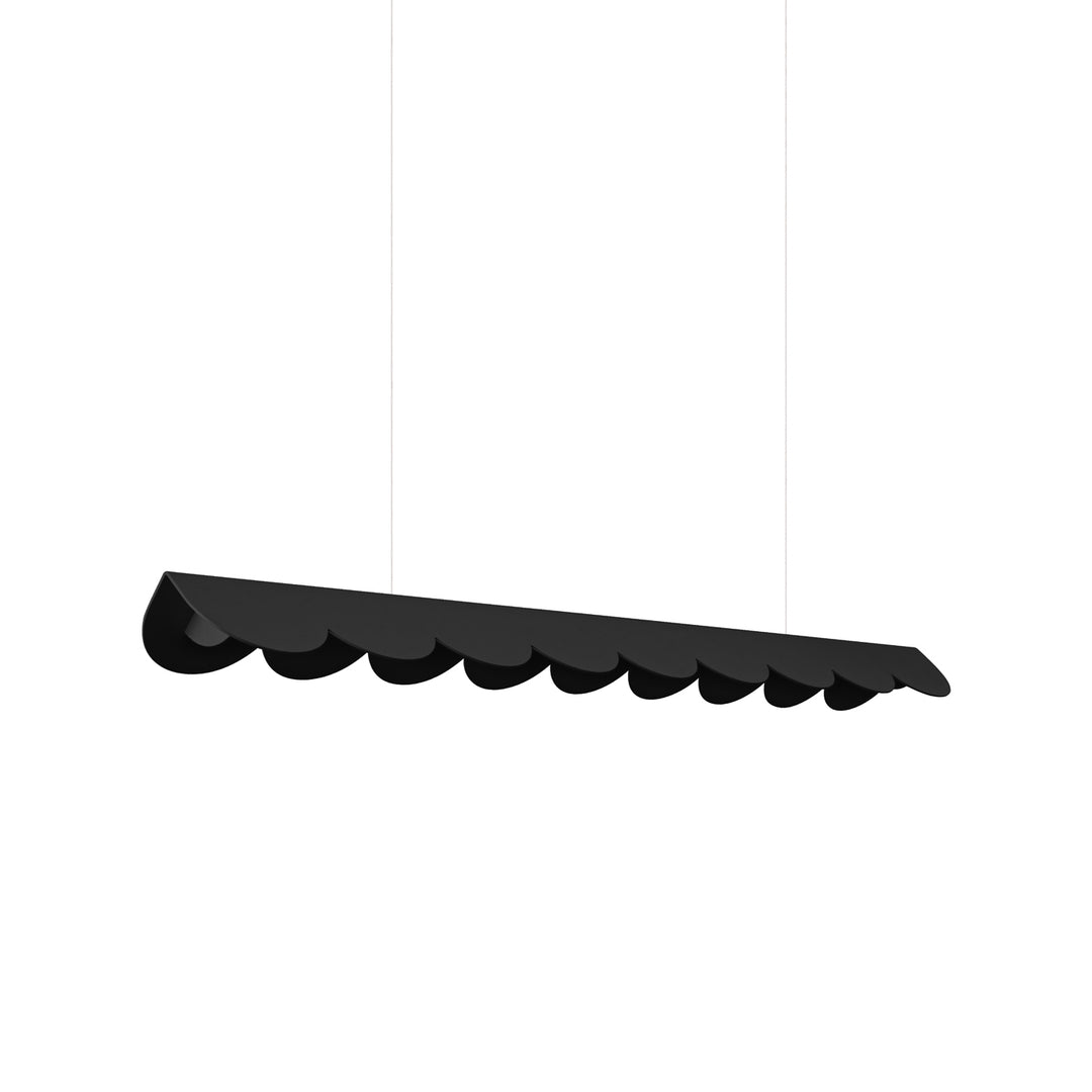 Lustra suspendata Biscuit 100 finisaj negru LED 3000K
