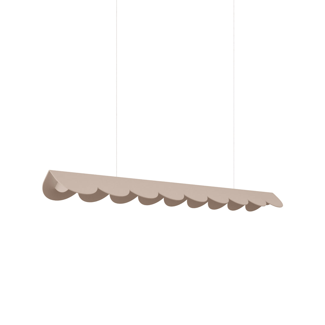 Lustra suspendata Biscuit 100 finisaj taupe LED 3000K
