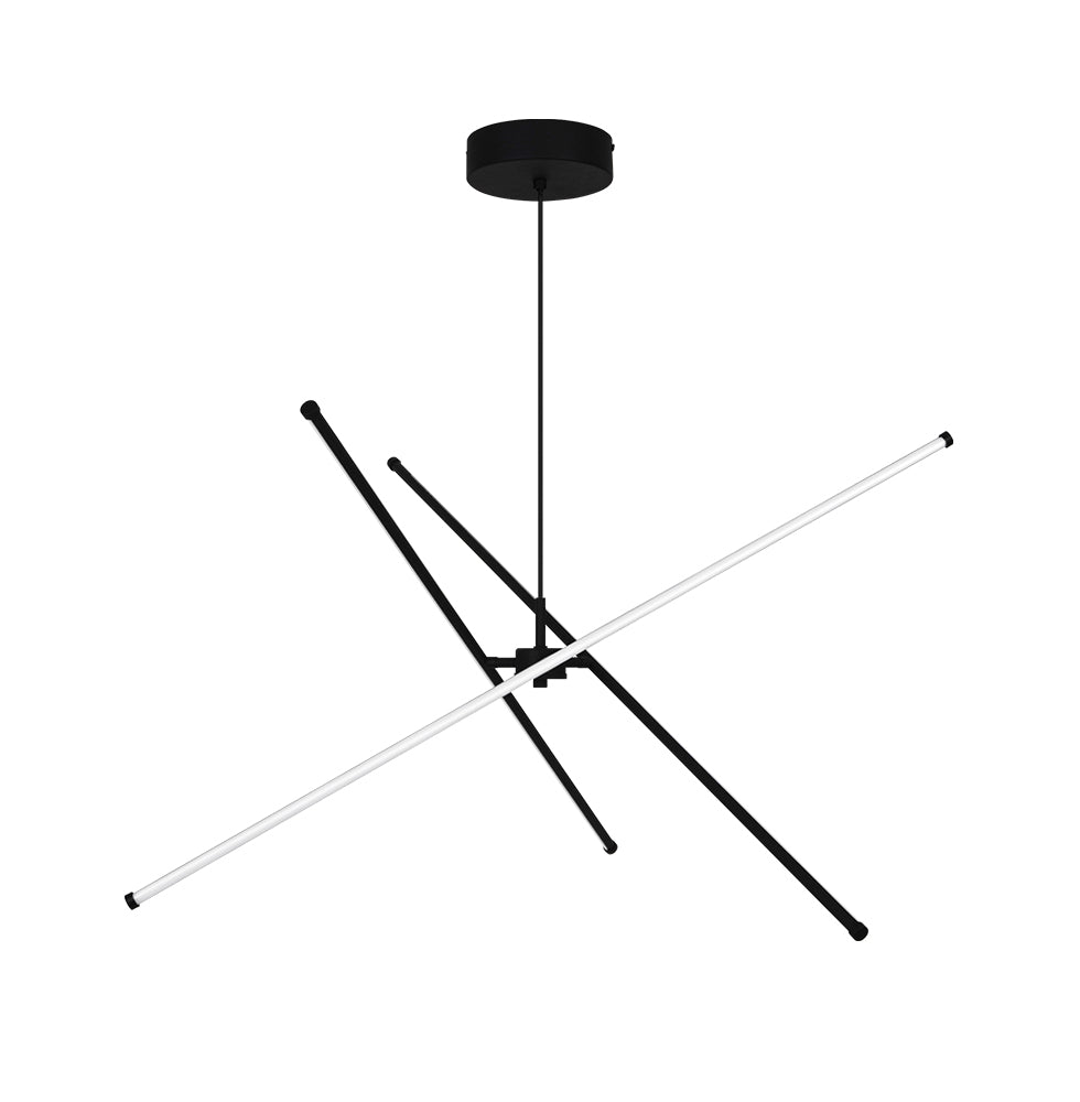 Lustra led cu 3 tije suspendate D:900 Sandy