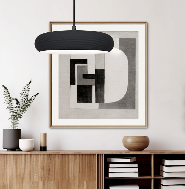 Pendul led negru Logan