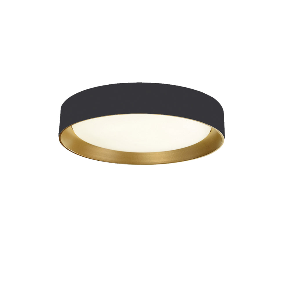 Plafoniera cu rama neagra/aurie Spirited