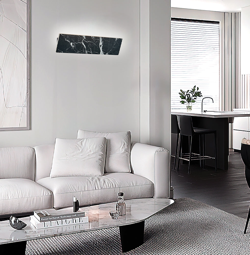 Aplica de perete finisaj piatra L:400 Selena