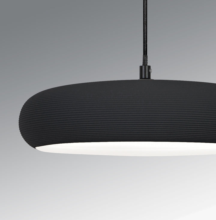 Pendul led negru Logan
