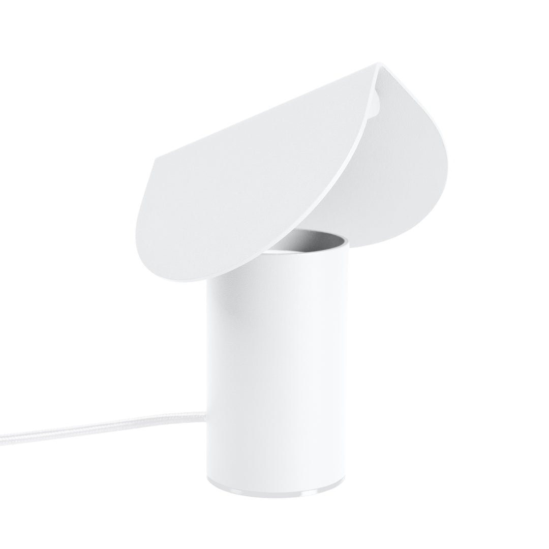 Lampa de birou Biscuit finisaj alb LED 3000K