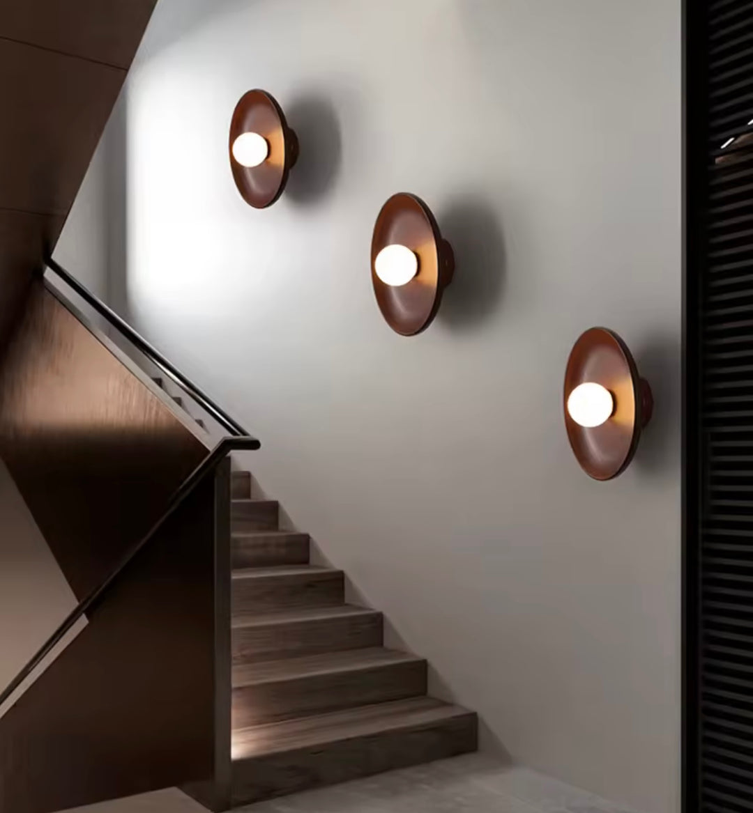 Aplica rotunda design Japandi Wood Hazel