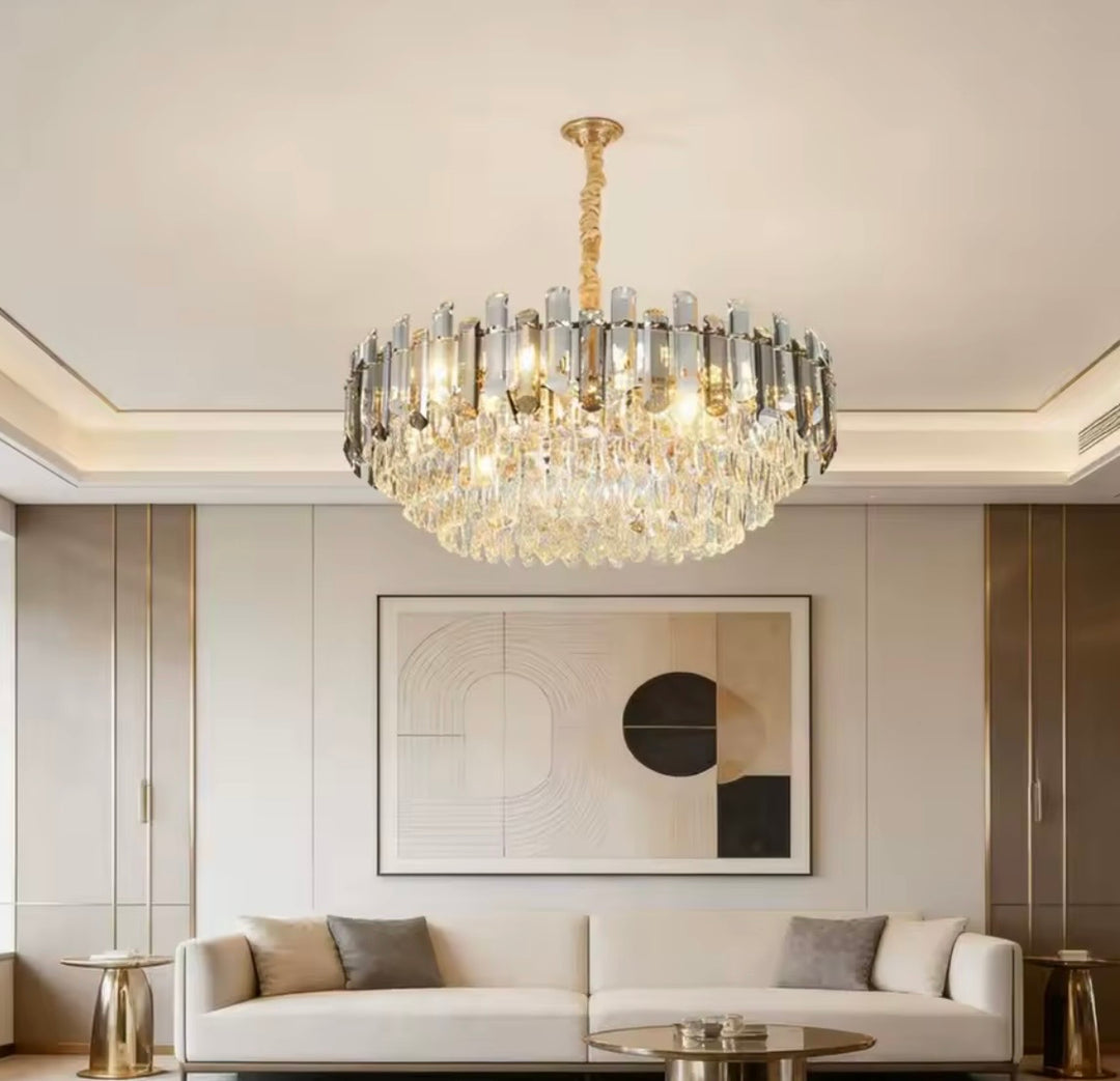 Lustra eleganta cu straturi de sticla Shade lux