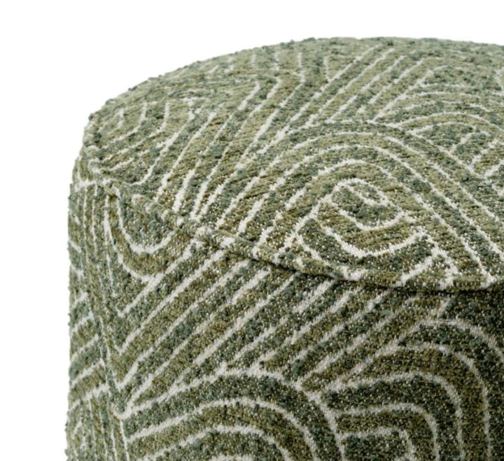 Scaun de bar glamour cu alama si tesatura  Carleton Eichholtz
