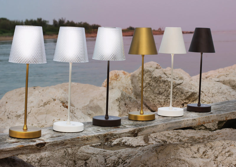 Lampa de masa cu acumulator design minimalist LA ANGINA by Sikrea