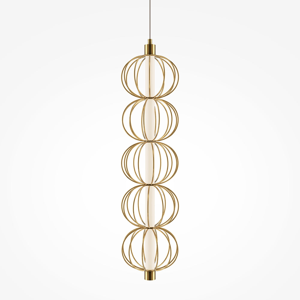 Lustra moderna led Golden Cage by Maytoni