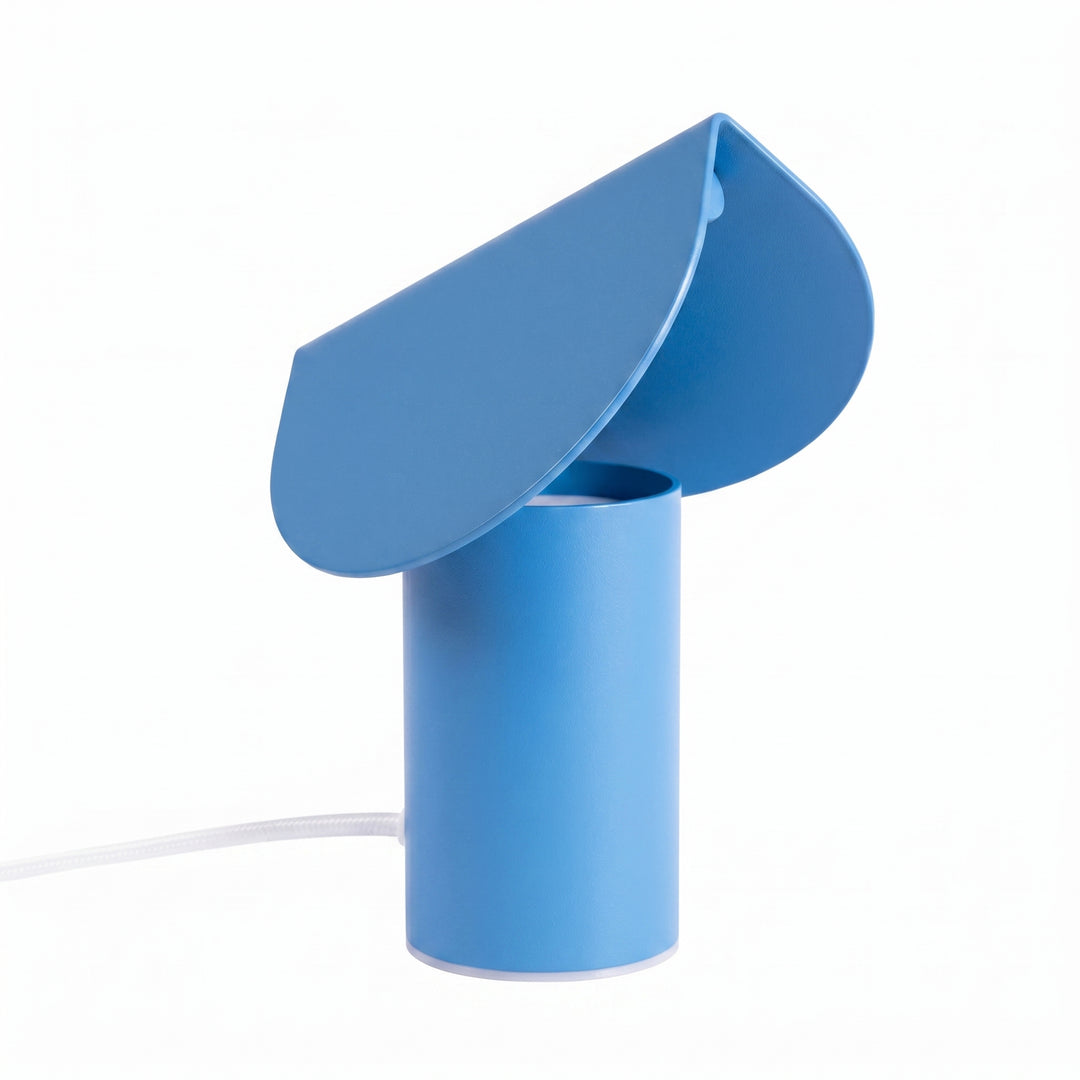 Lampa de birou Biscuit finisaj albastru deschis LED 3000K