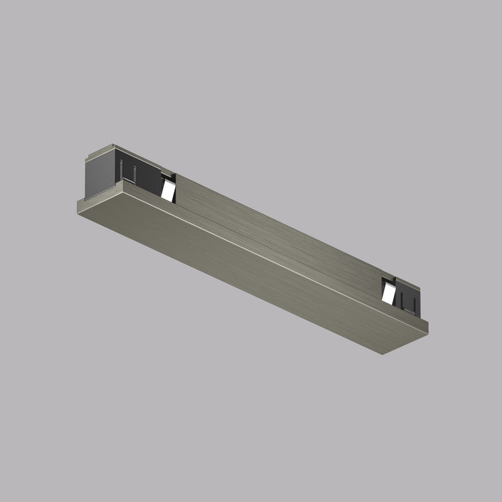 Conector electric drept pentru șină SHINE BASE, 48V, nichel închis – Denkirs
