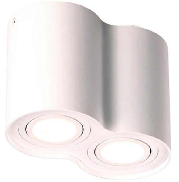 Spot aplicat Basic Round alb Maxlight C0085