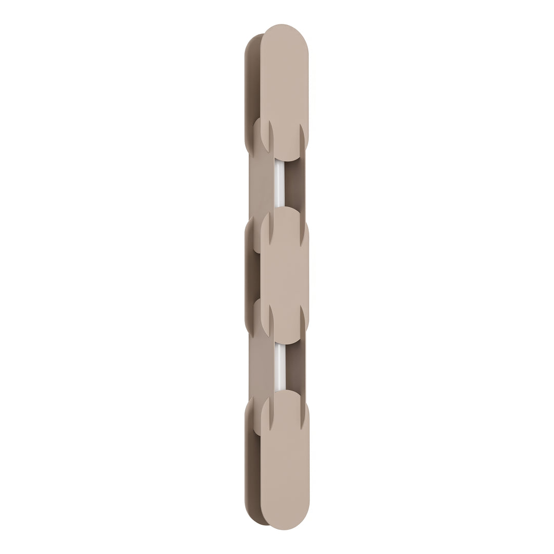 Aplica de perete Chain 91 finisaj taupe LED 3000K