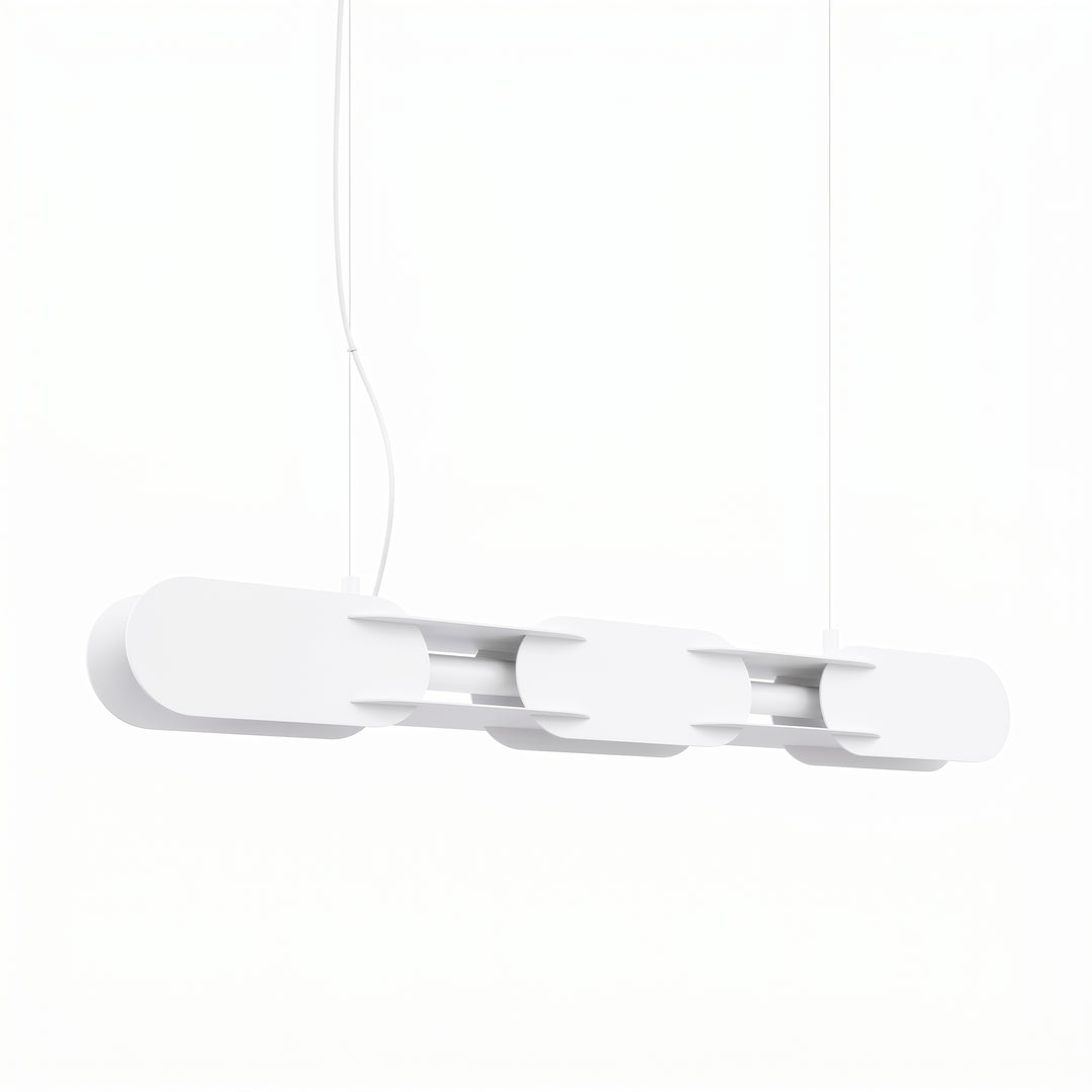 Lustra suspendata Chain 91 finisaj alb LED 3000K