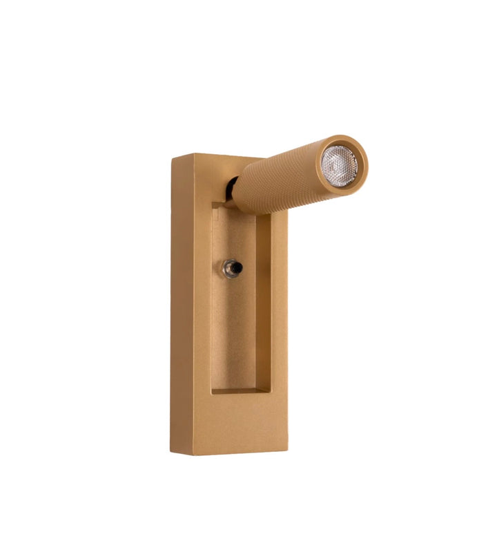 Aplica de perete metal si bronz cu spot CORE 3W MAXLIGHT