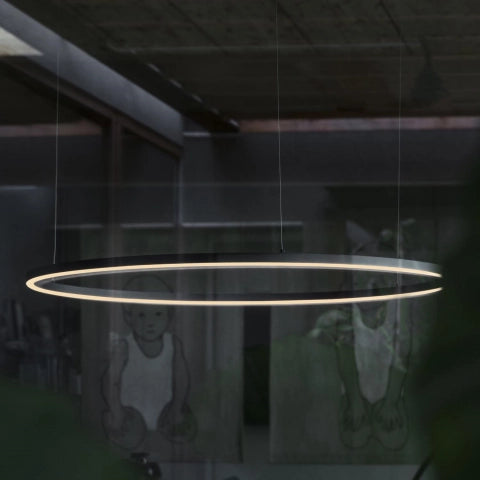 Lustra cerc slim led Oracle 70cm Ideal Lux