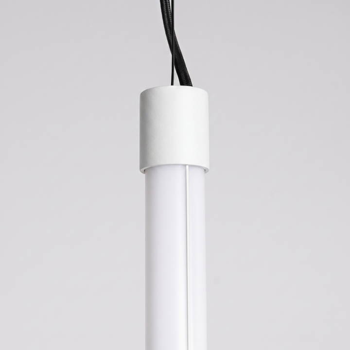 Pendul Trang 50cm finisaj alb LED 4000K
