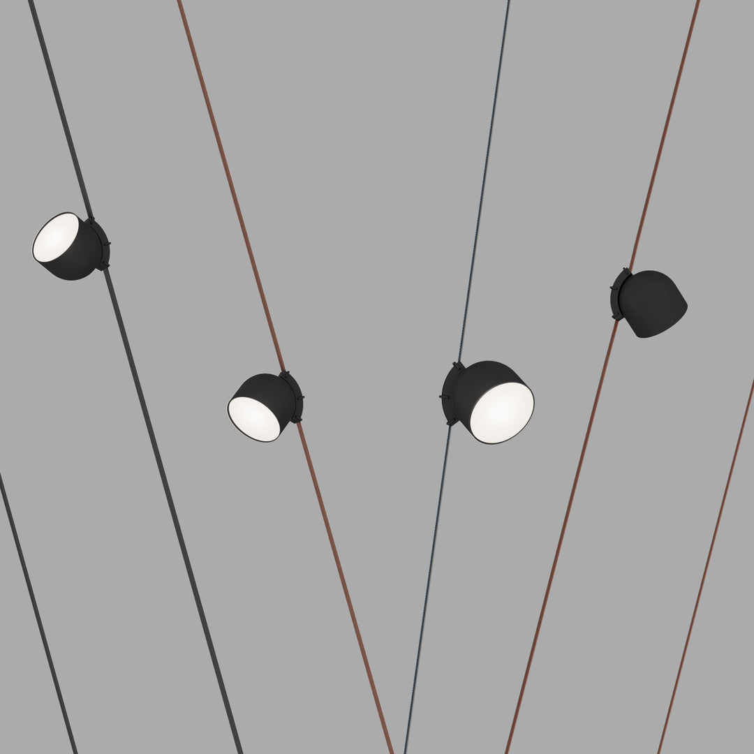 Spot negru pe șină Belty Spot 12W 4000K Osram led