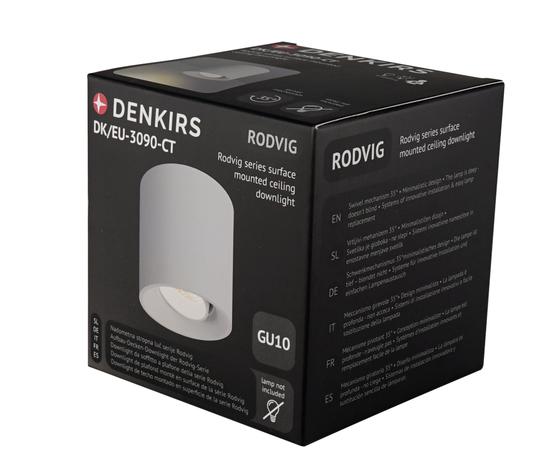 Spot aplicat gri DK/EU-3090