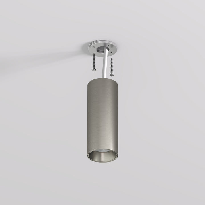 Spot LED aplicat 7W Shine Tube nichel inchis