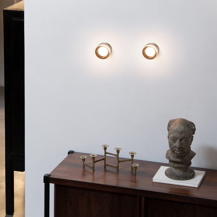 Aplica de perete rotunda din sticla  IP44 Lolly Ideal Lux
