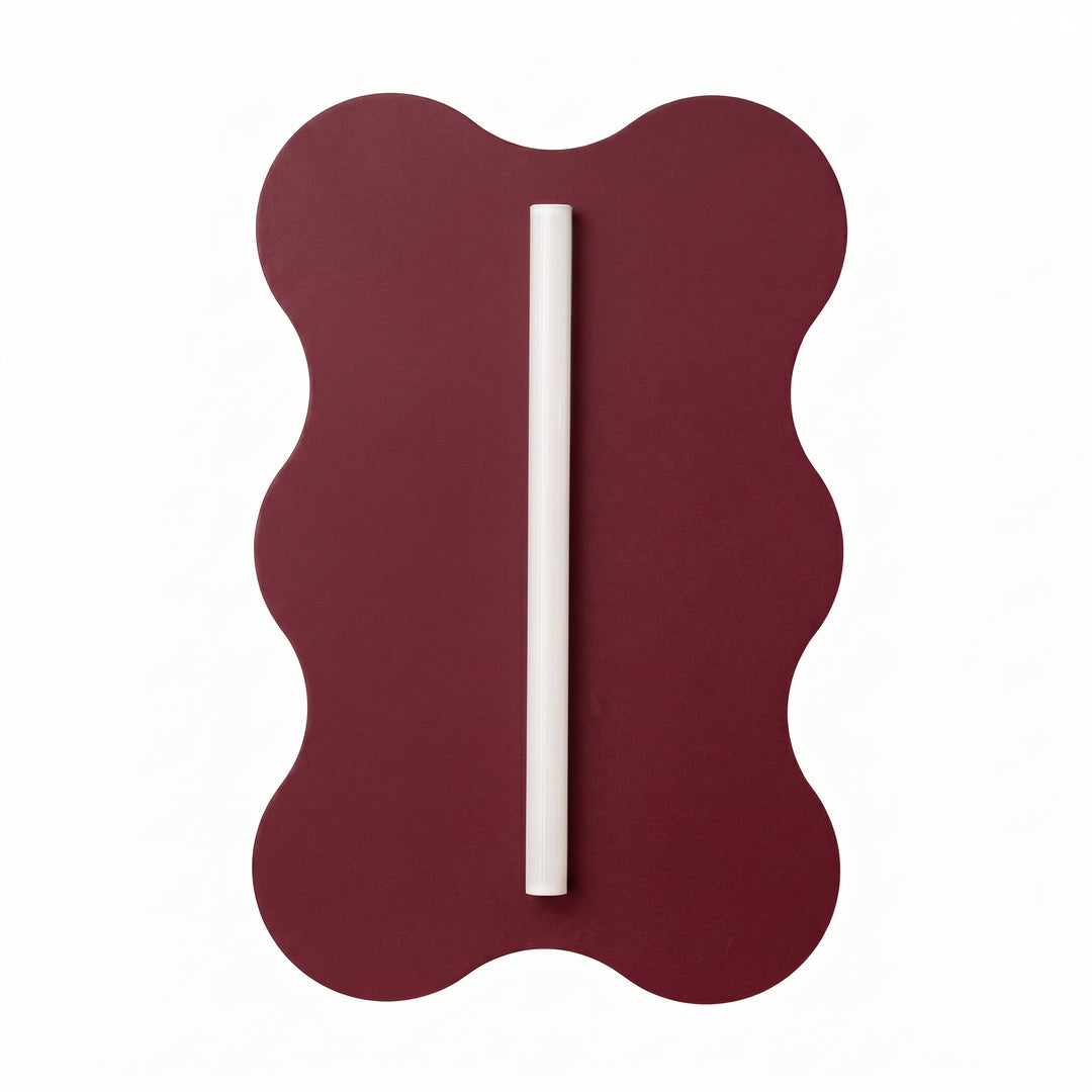 Aplica de perete Klover finisaj burgundy