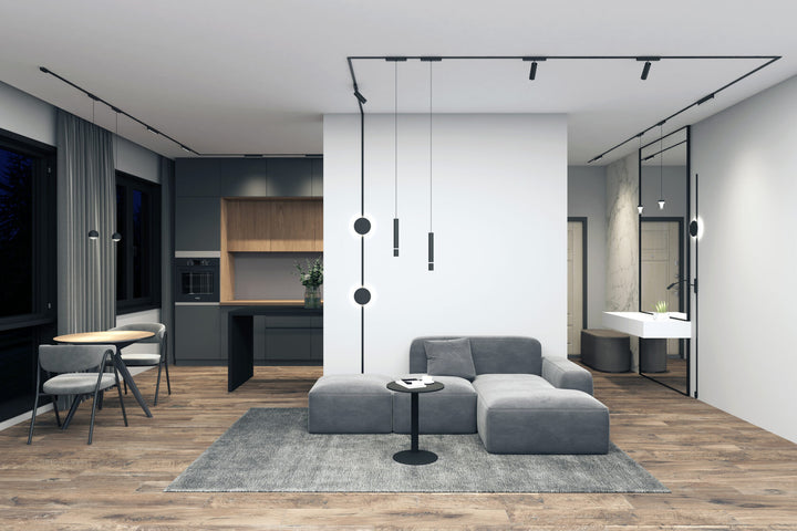 AIR LINEAR – serie de corpuri de iluminat magnetice pe șină pentru iluminat general