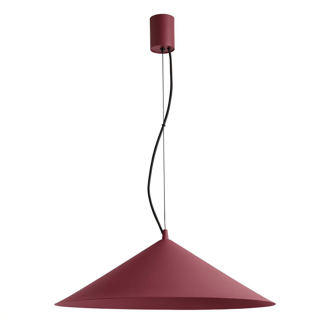 Pendul Fint finisaj burgundy LED 3000K