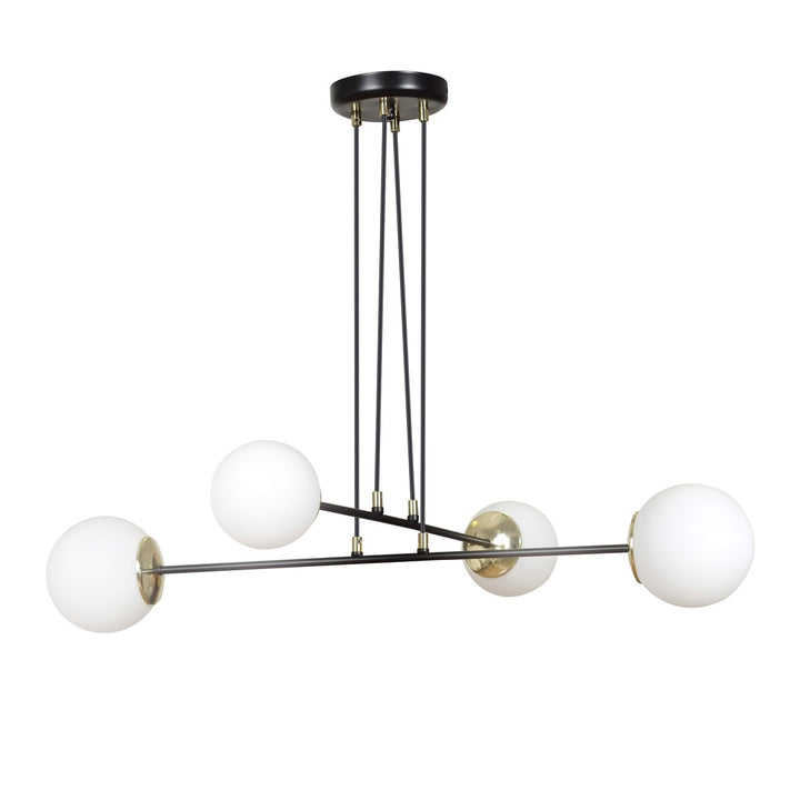 Lustra suspendata OGNIS 4 neagra