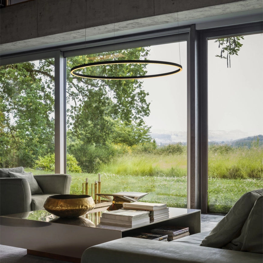 Lustra cerc slim led Oracle 70cm Ideal Lux