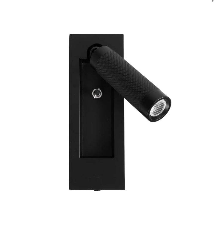 Aplica de perete CORE 3W Negru MAXLIGHT W0430