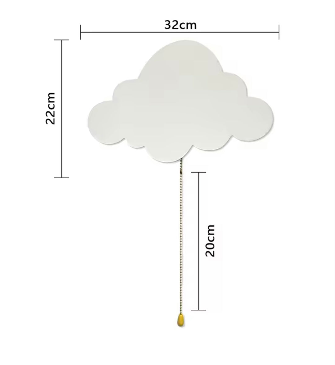 Aplica alba camera copil Nor