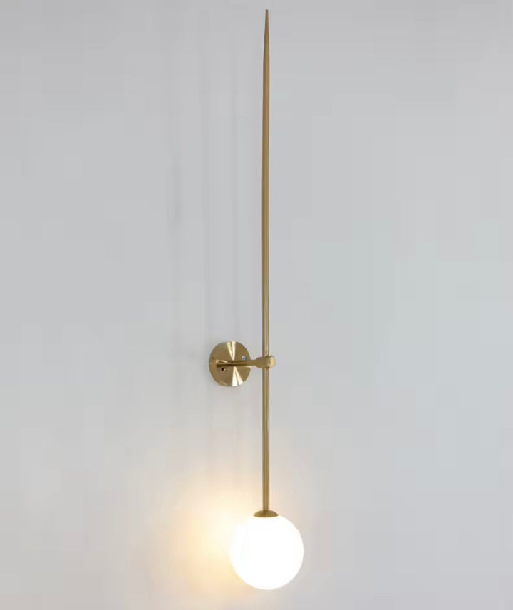 Aplica perete lunga minimalista Pipe