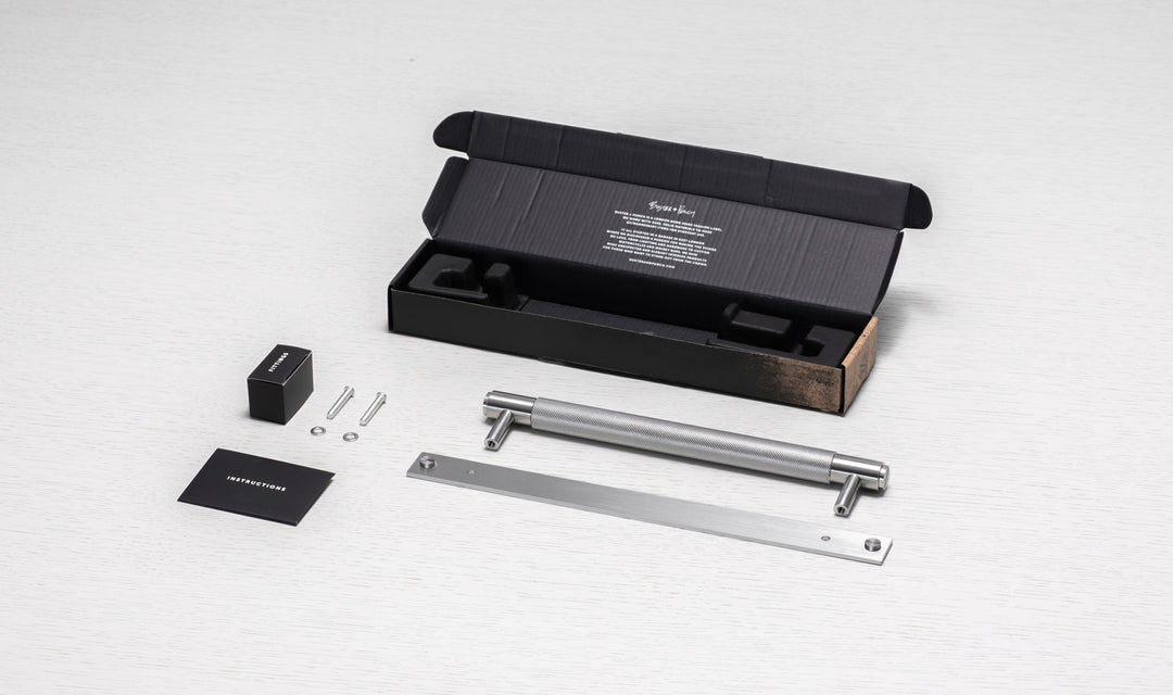 Maner pentru mobilier cu backplate Cross Buster + Punch