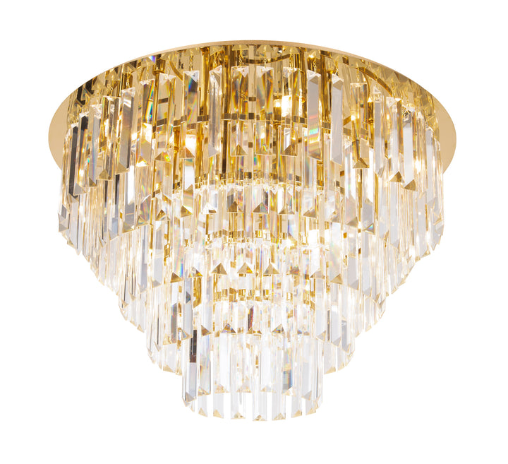 Plafoniera Monaco aurie diametru 60 Cm Maxlight C0206