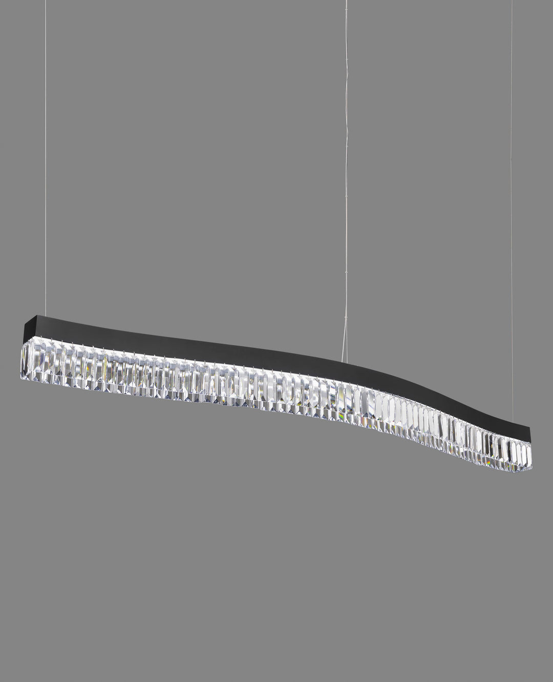 Lustra cu cristale Way Curve by Euroluce