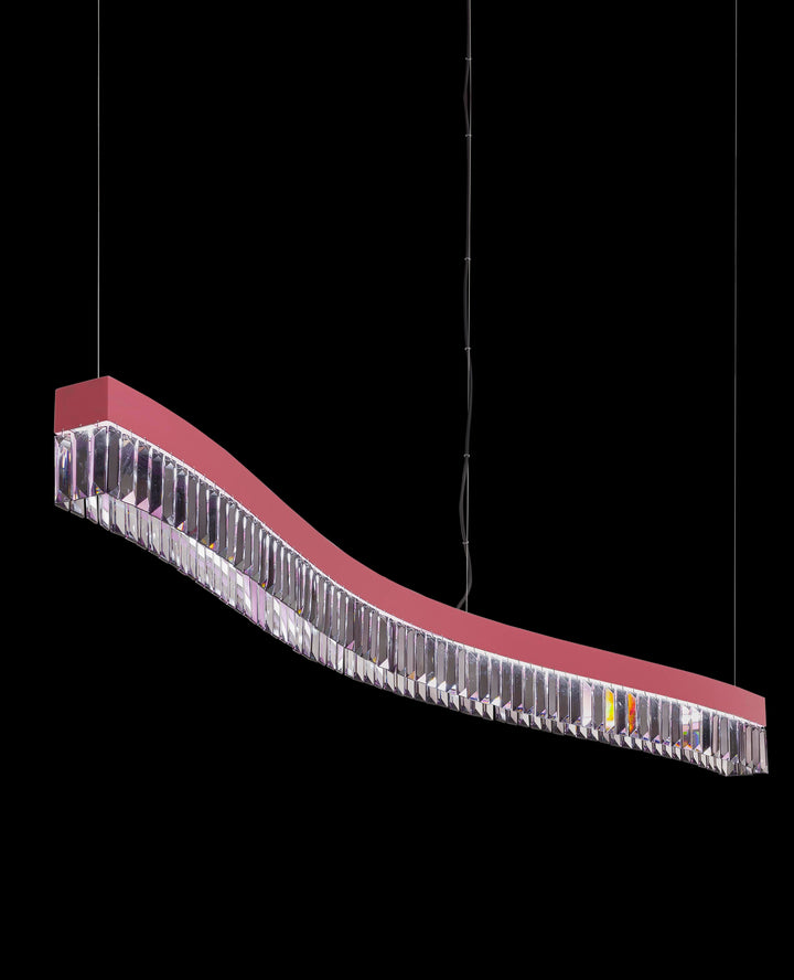 Lustra cu cristale Way Curve by Euroluce