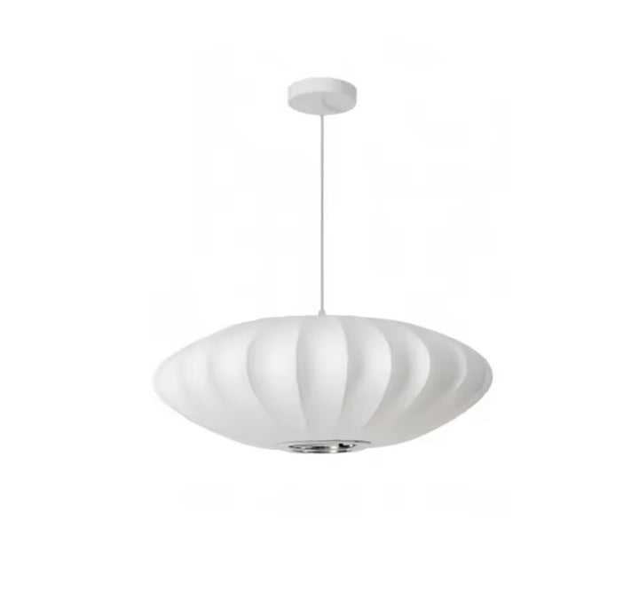 Lustra alba design nordic Silk